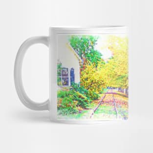 The Tracks By The House Mug